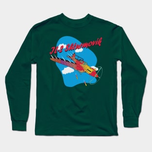 Il-2 Shturmovik in the style of comics Long Sleeve T-Shirt